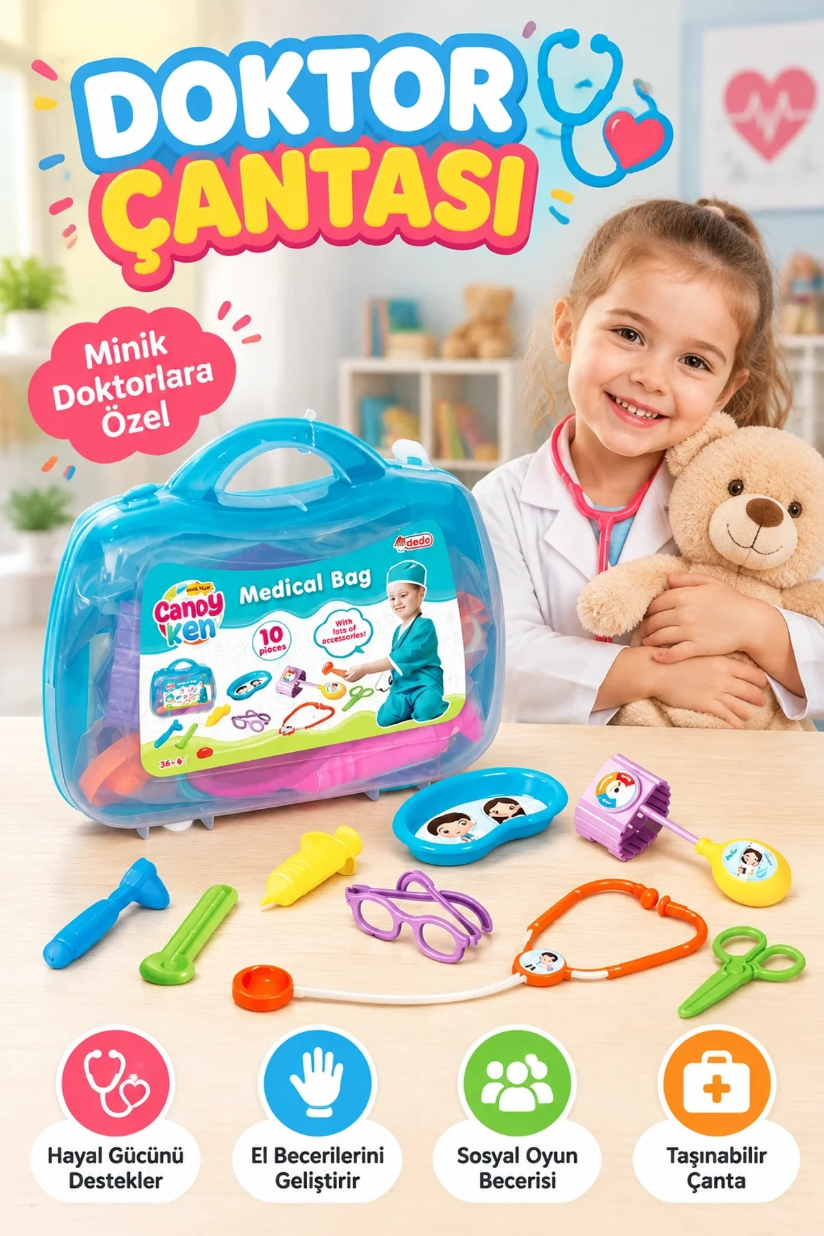 01923 CANDY DOKTOR ÇANTASI