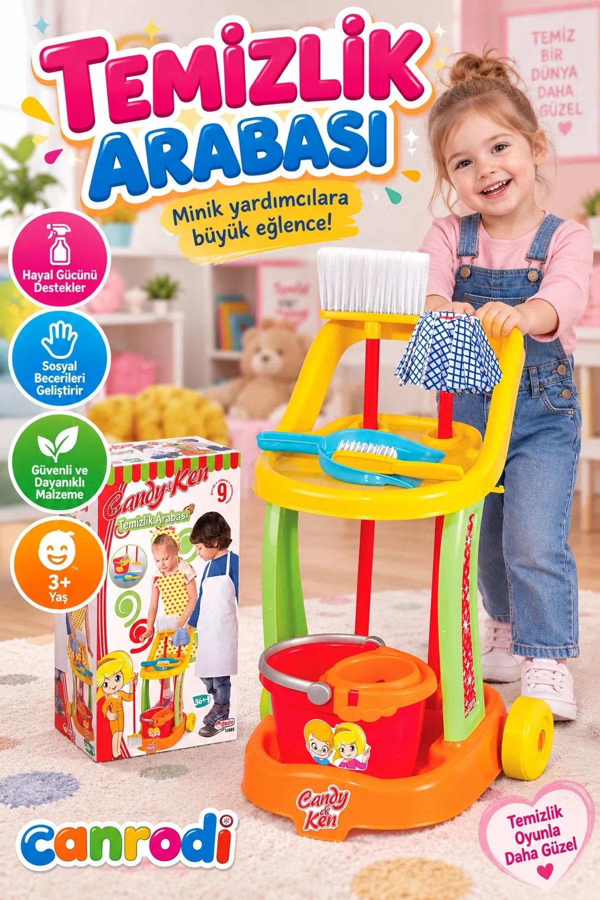 01965 Dede, Candy Temizlik Arabası