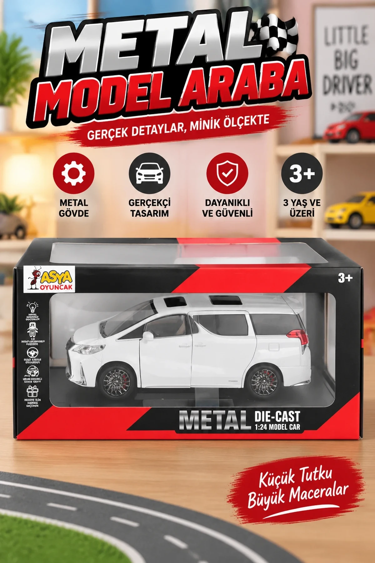02062-H09111H METAL MODEL ARABA