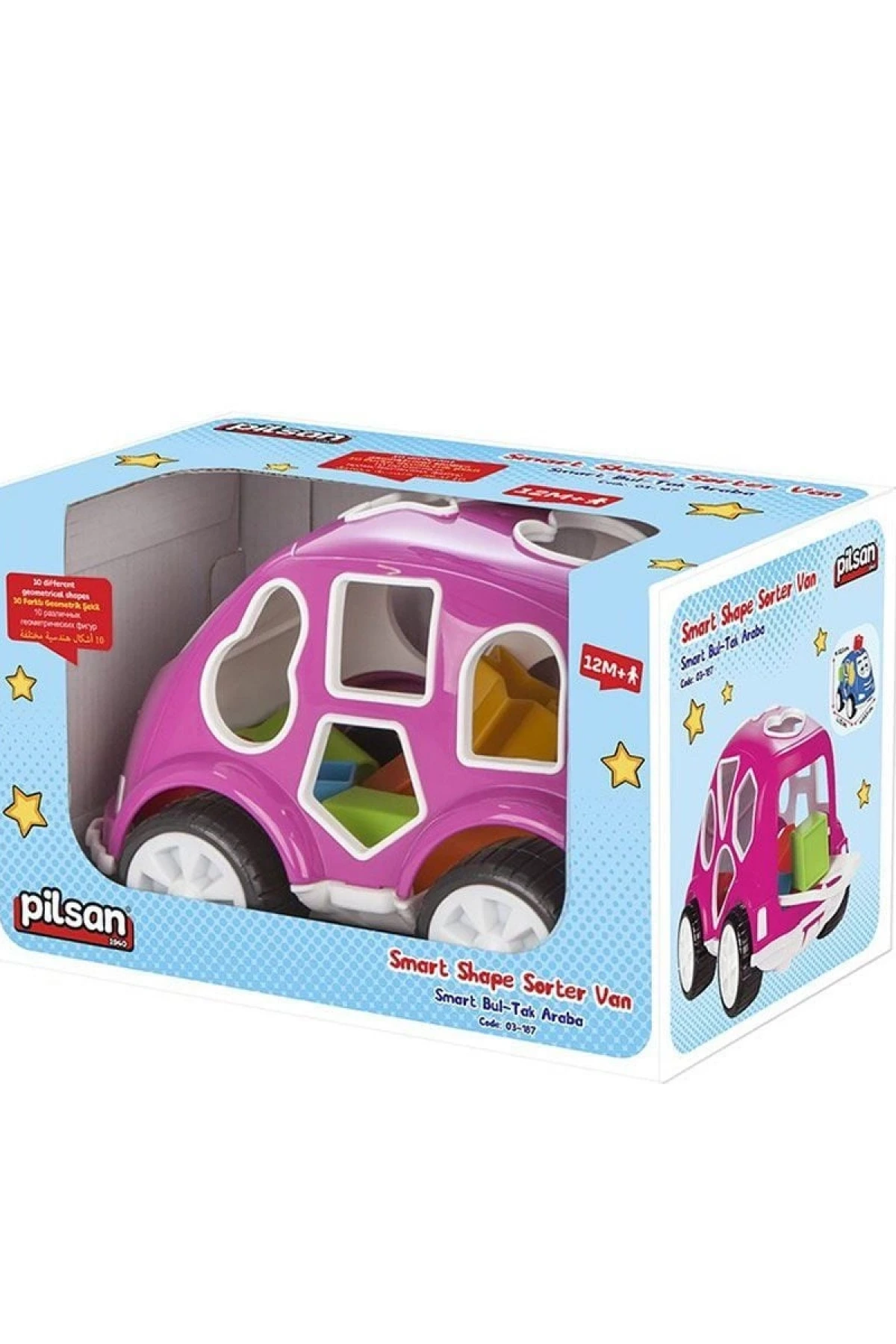 03 187 Pilsan, Smart Bultak Pembe Araba
