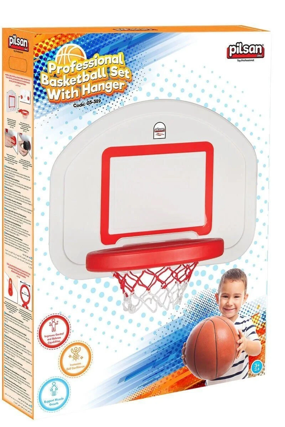 03 389 Pilsan Profesyonel Basket Seti Askılı