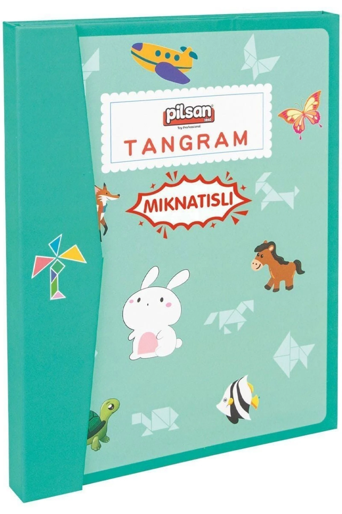 03 569 Ahşap Manyetik Tangram -Pilsan