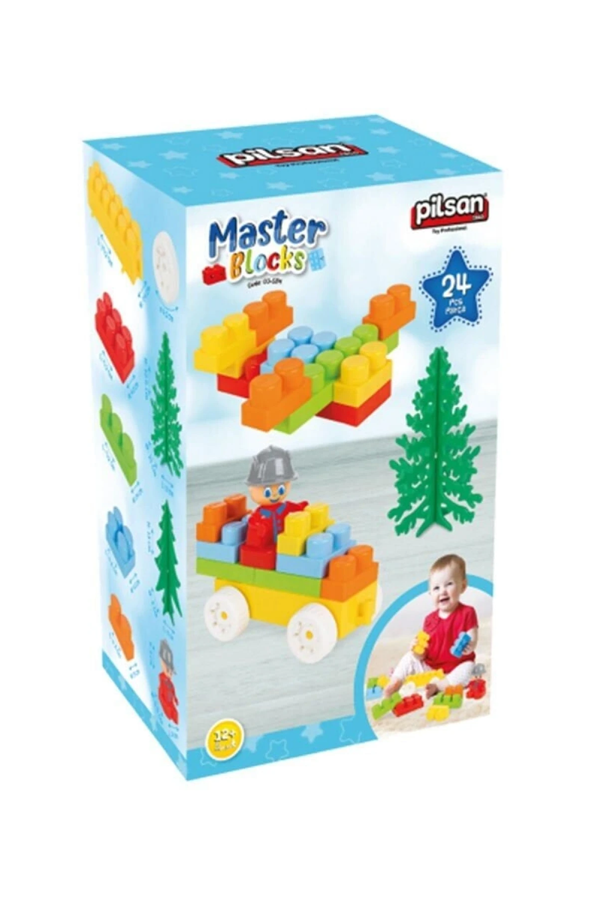 03 584-1010358401002 AKSESUARLI MASTER BLOKLAR 24 PARÇA
