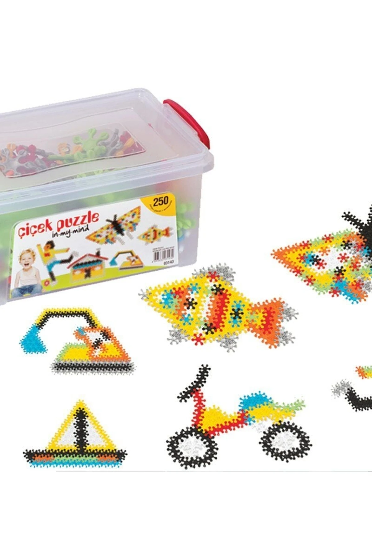 03143 ÇİÇEK PUZZLE KÜÇÜK BOX 250 PARÇA