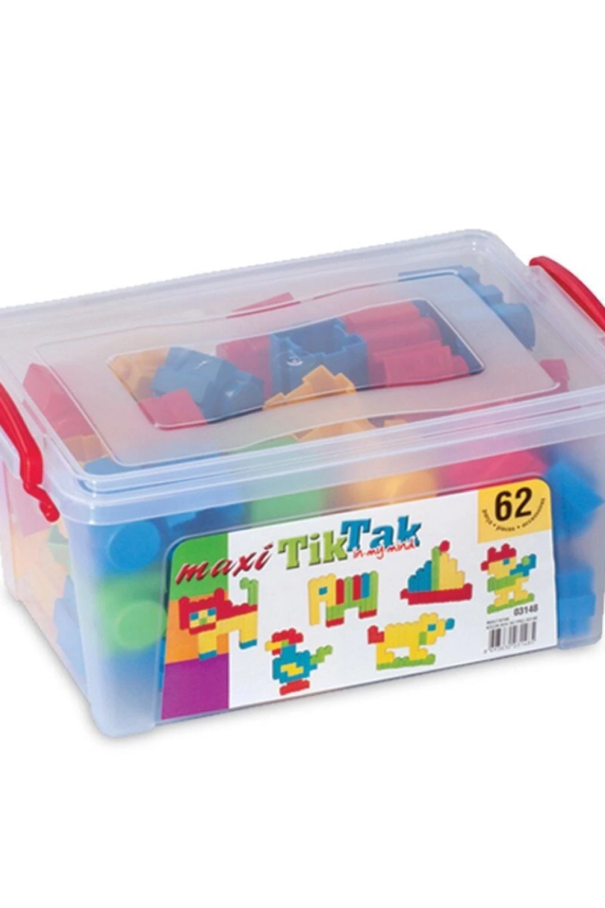 03148 MAXI TİK TAK  KÜÇÜK BOX 62 PARÇA