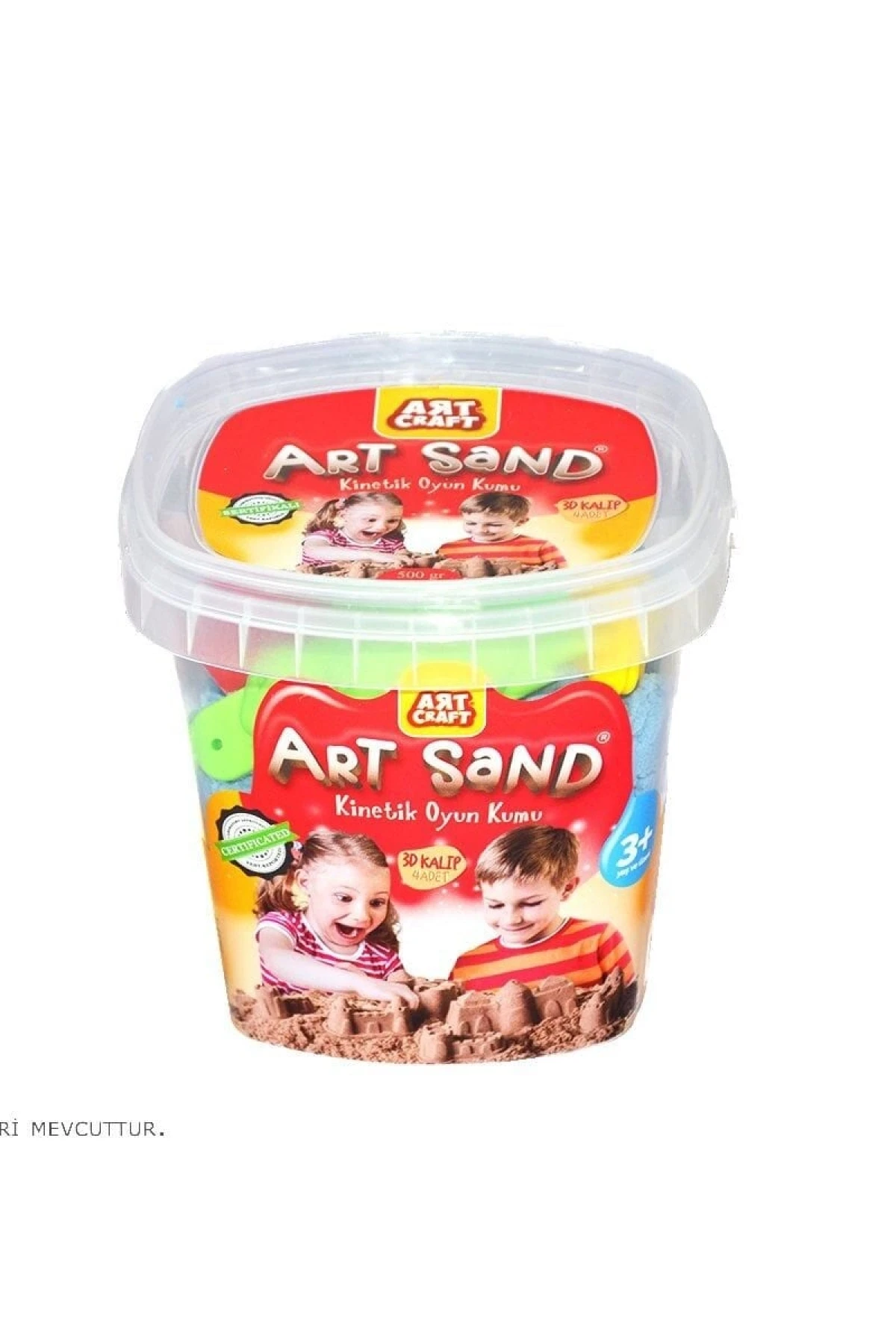 03397 Dede, 500 gr Oyun Kum Seti - 5 Renk / +3 yaş