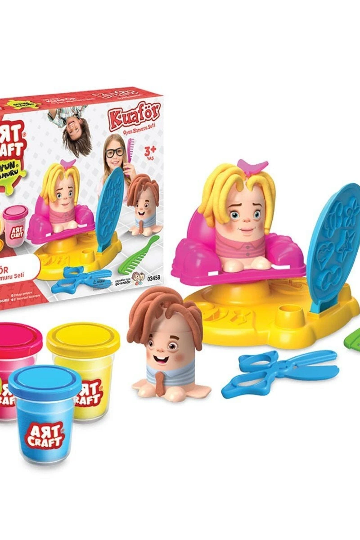 03458 KUAFÖR OYUN HAMUR SET