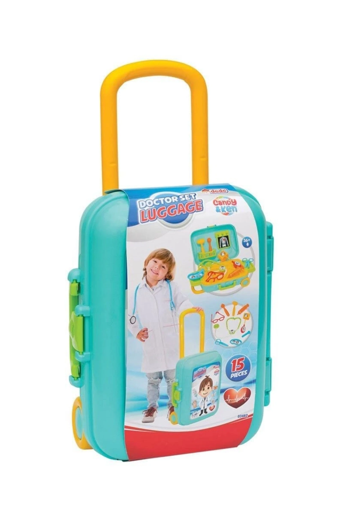 03482 Dede Doktor Set Bavulum(Ürün oyuncaktır)