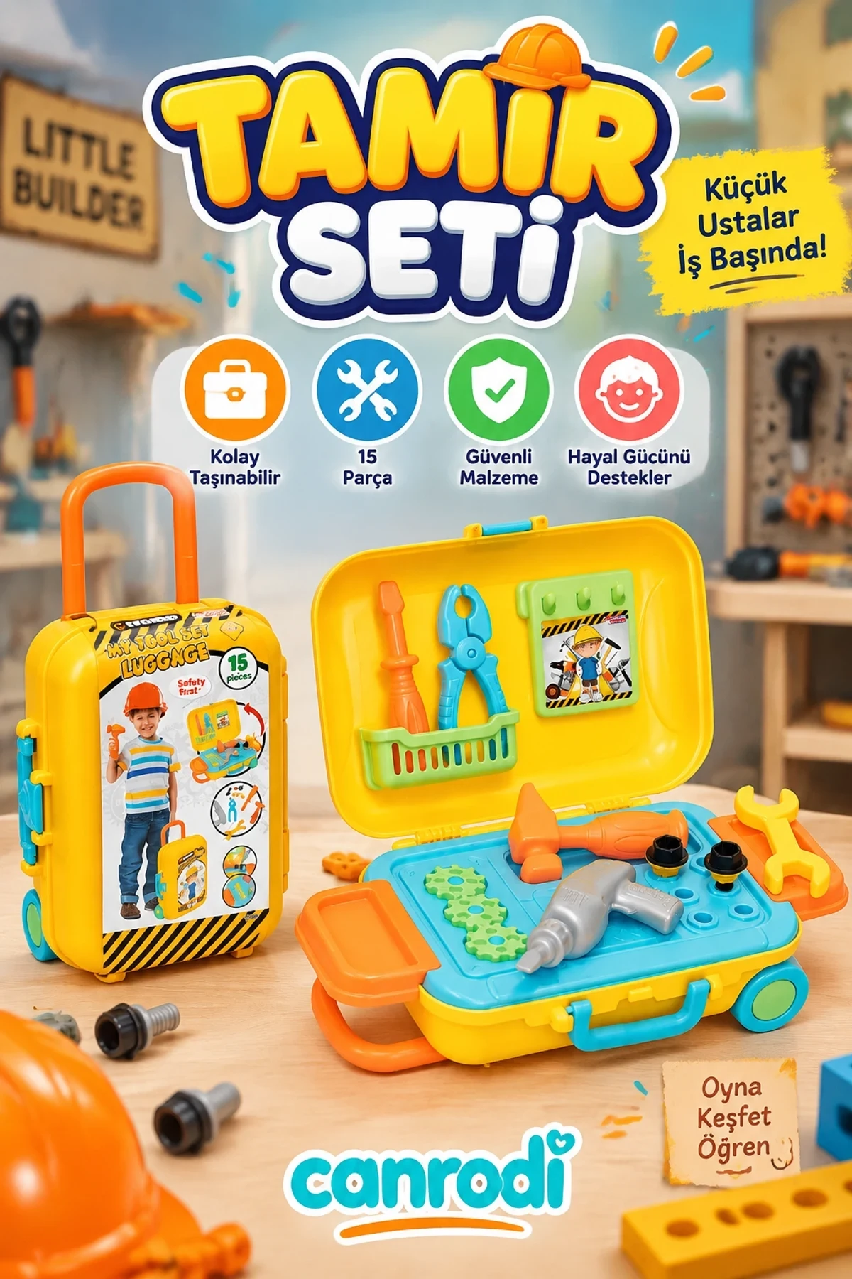 03483 TEKNİK TAMİR SET BAVULUM