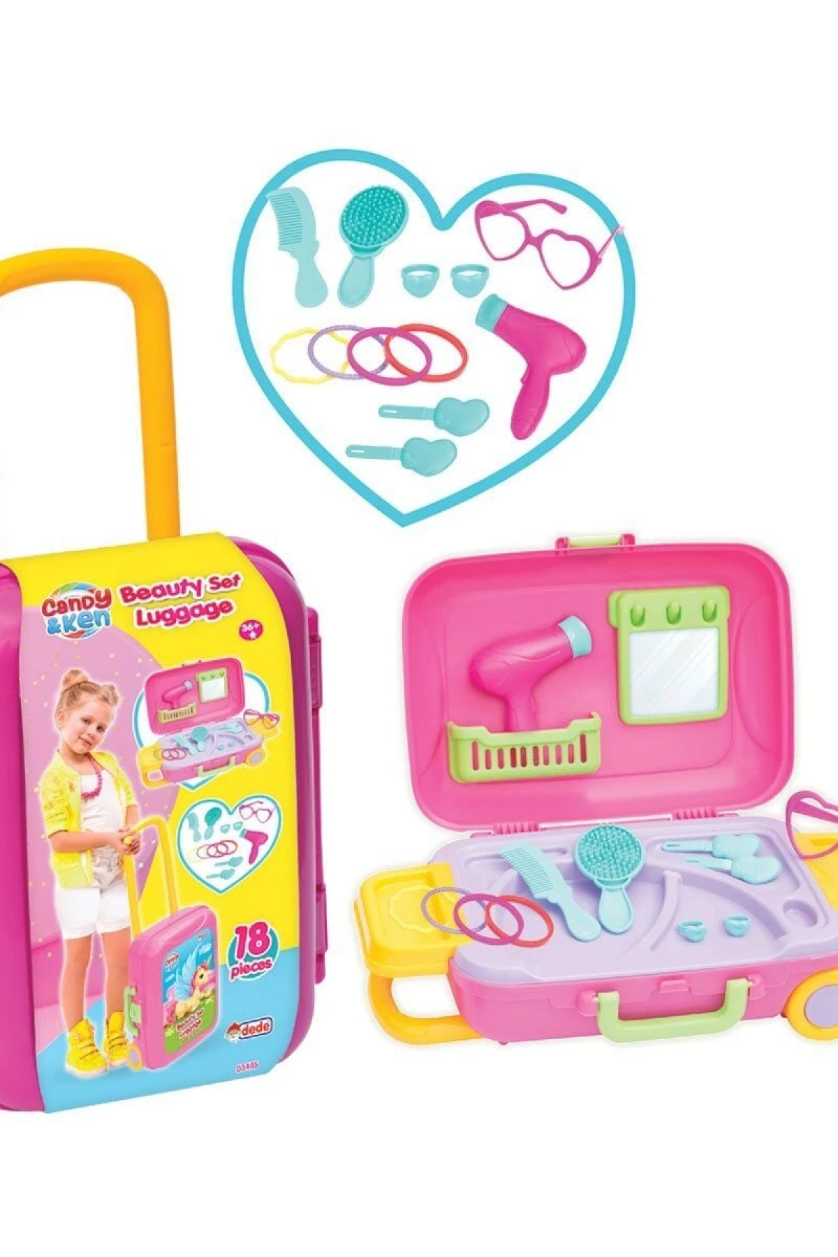 03485 CANDY GÜZELLİK SET BAVULUM