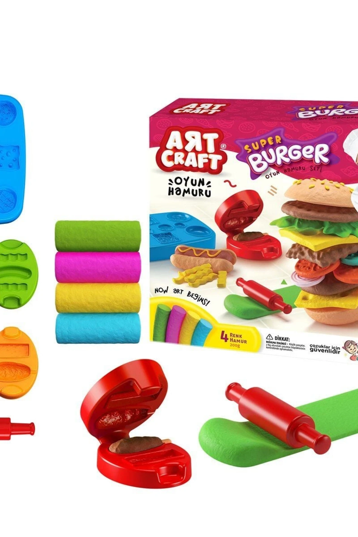 03554 HAMBURGER HAMUR SET 200GR