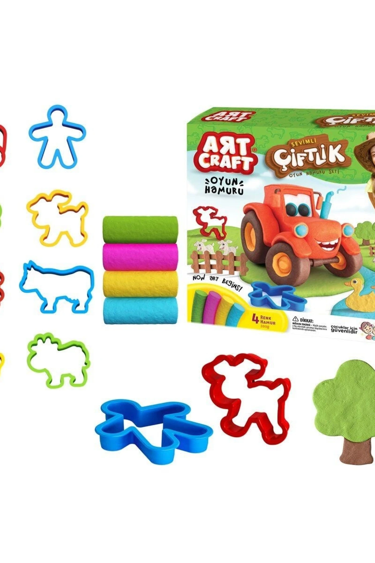 03558 ÇİFTLİK HAMUR SET 200GR