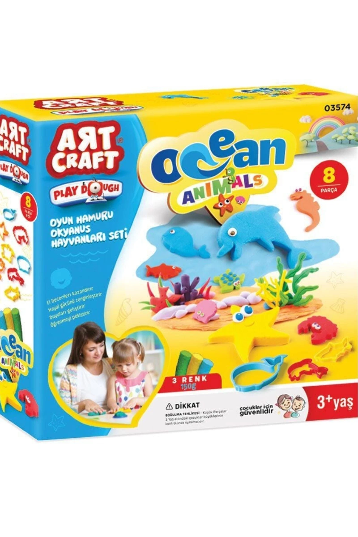 03574 OKYANUS HAY.SETİ OYUN HAMURU