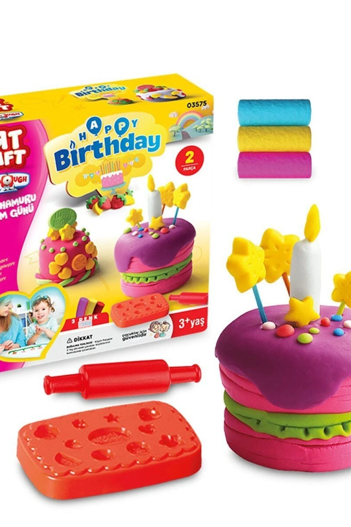 03575 DOĞUM GÜNÜ OYUN HAMURU 150 GR.