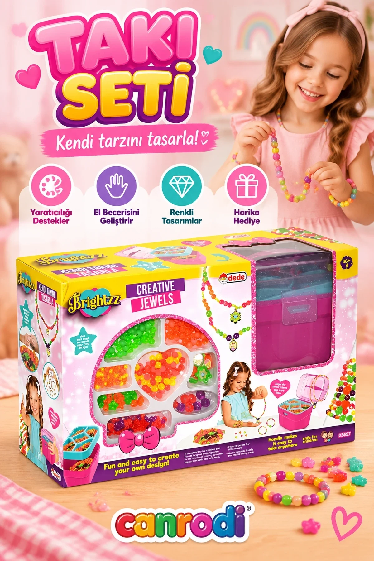 03657 Sepetli Takı Seti -Dede