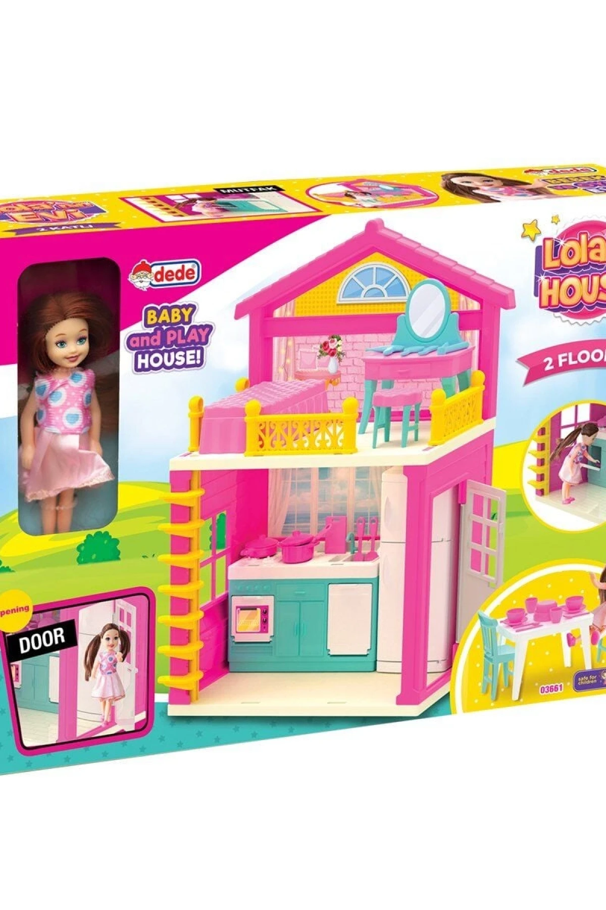 03661 LOLA NIN EVİ 2 KATLI