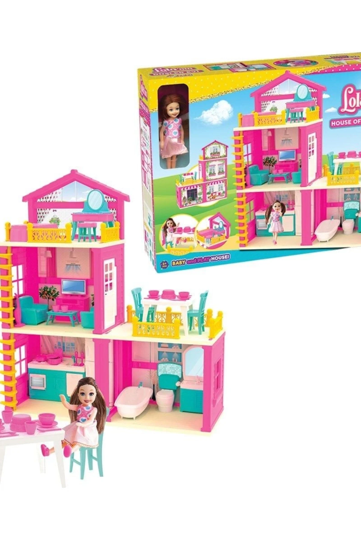 03663 LOLA NIN DÜŞLER EVİ 3 KATLI