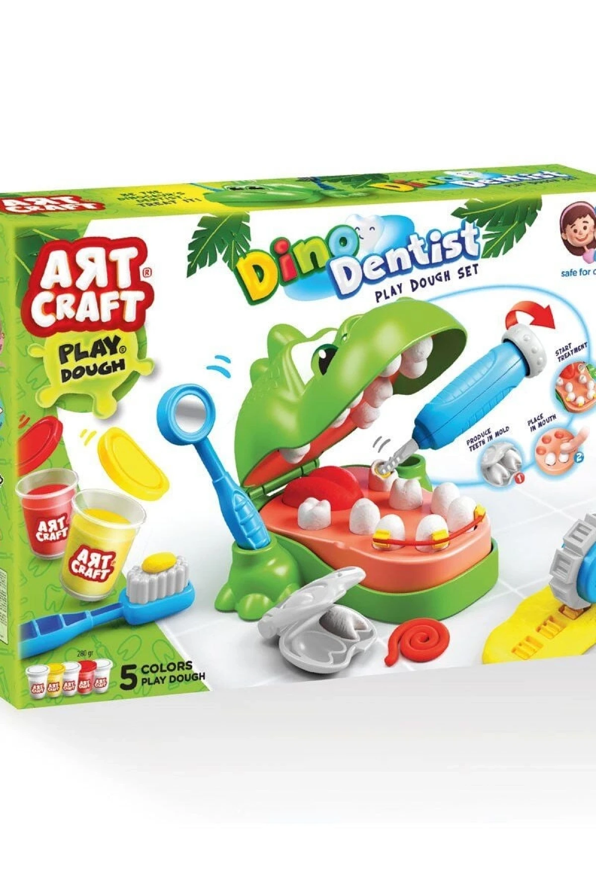 03677 DİNO DİŞÇİ HAMUR SET