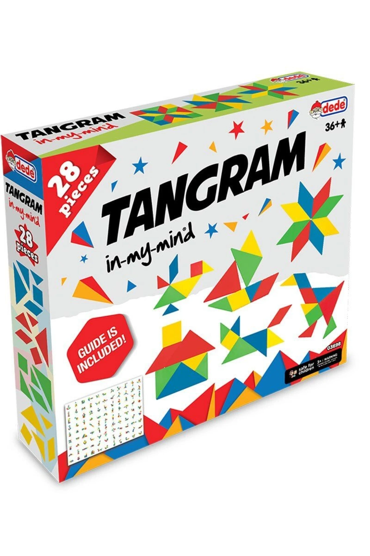 03698 Tangram 28 Parça -Dede