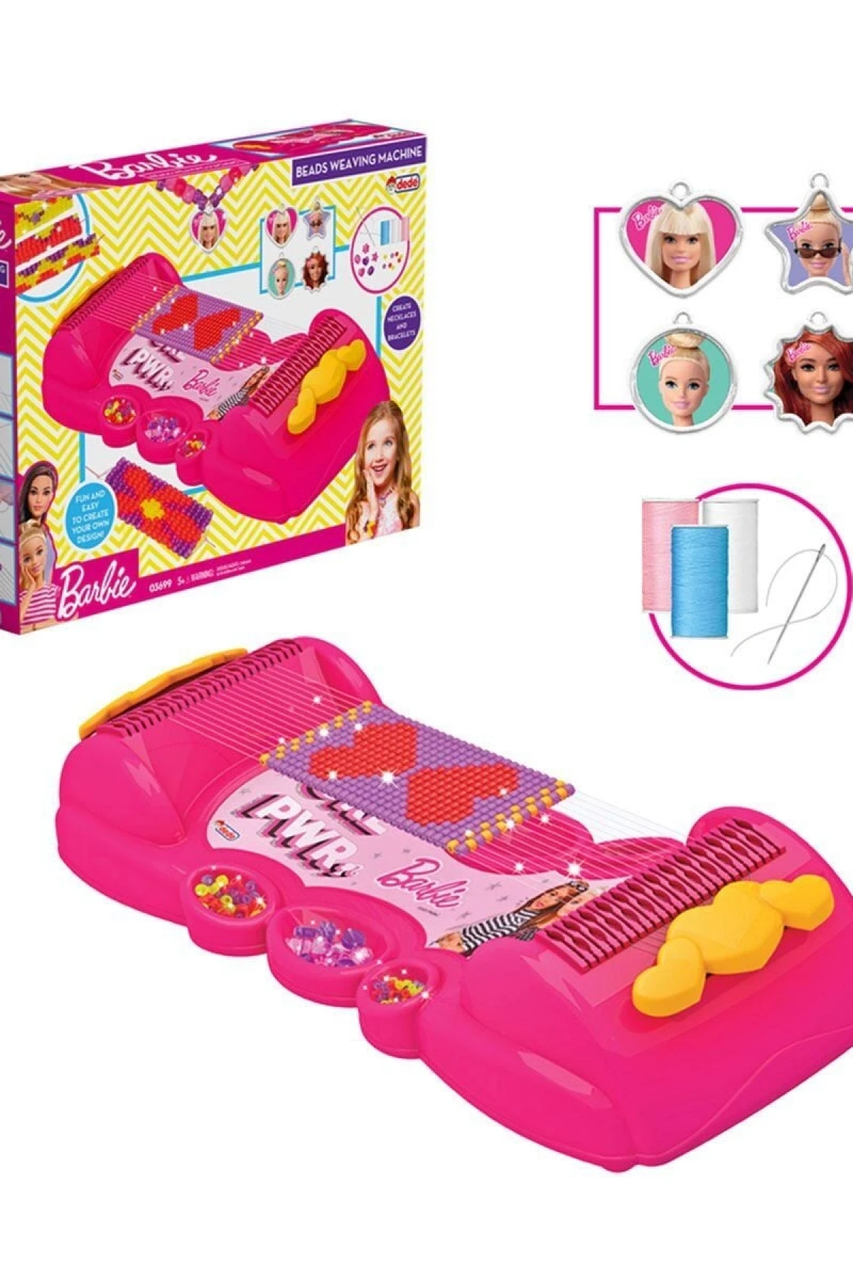 03699 Barbie Takı Dokuma Seti -Dede