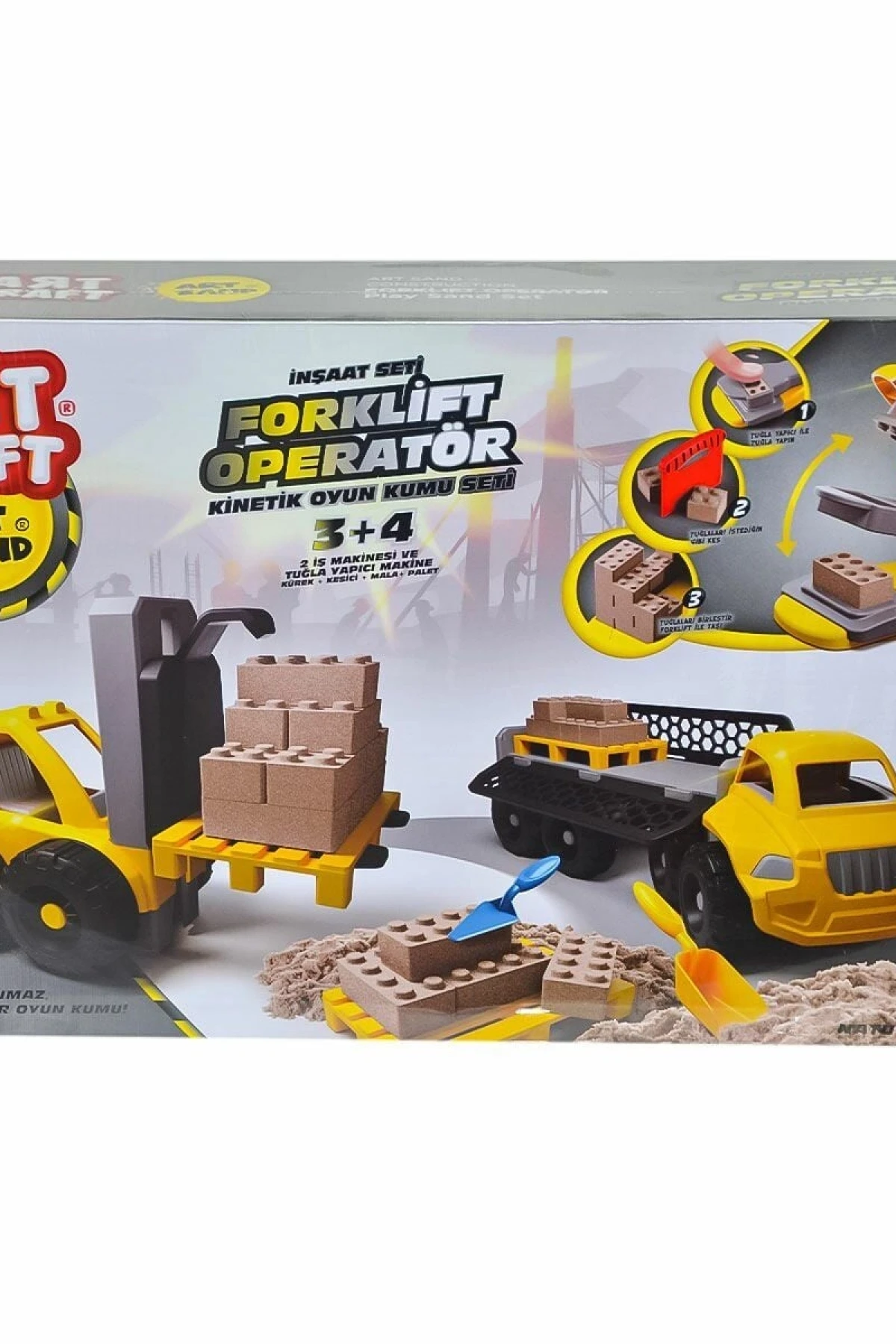 03744 ARTSTAND FORLİFT OPERATÖR KUM SET