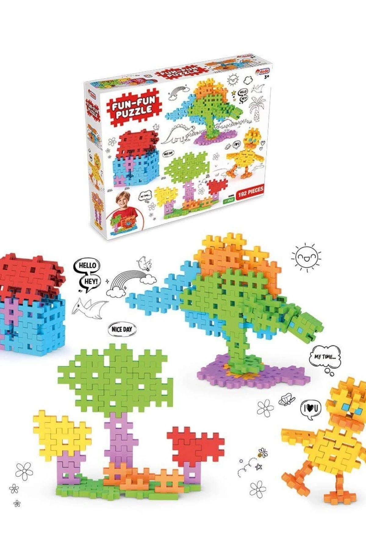 03906 FUN FUN PUZZLE 192 PRÇ
