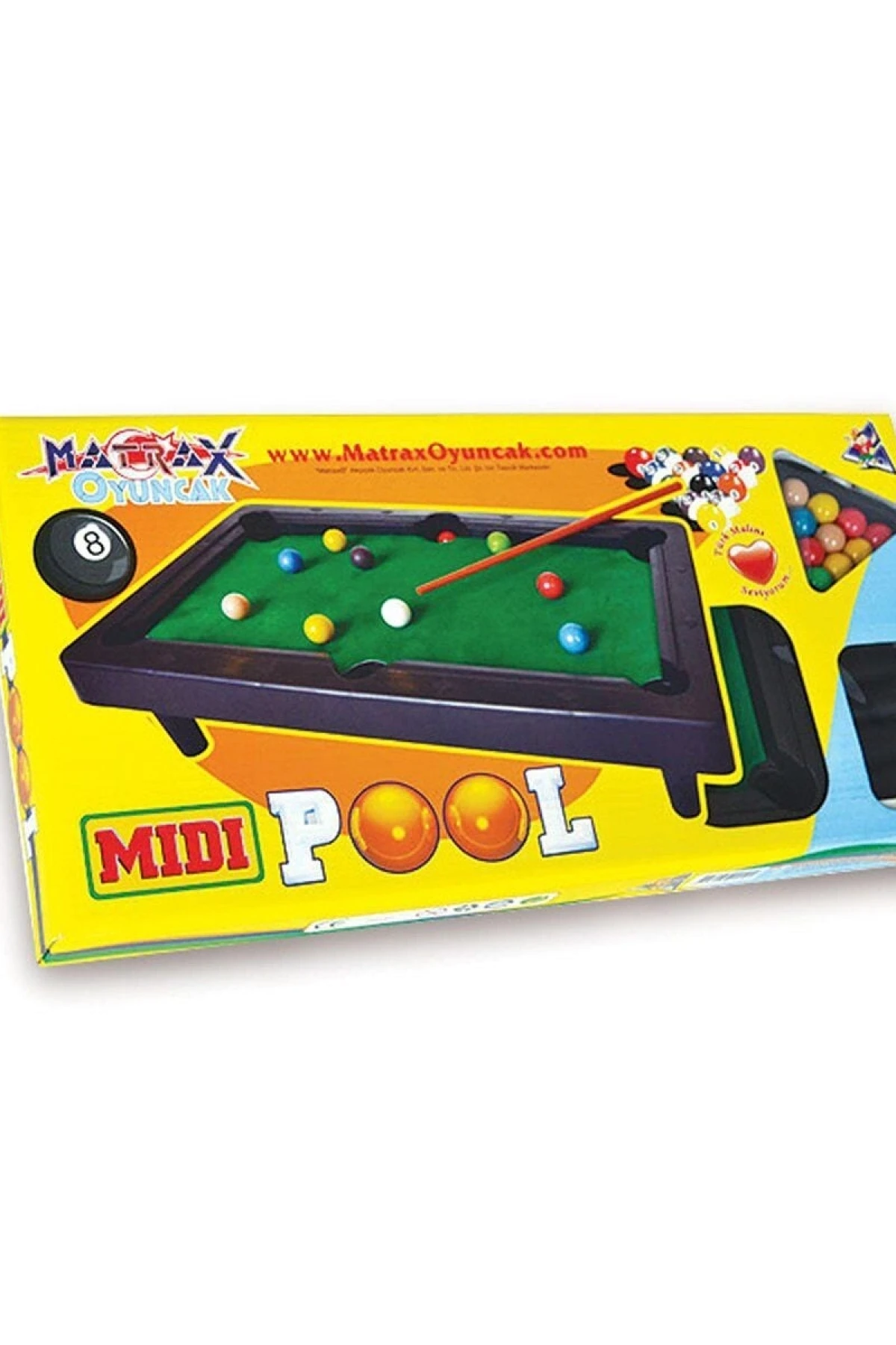 040 MİDİ POOL ORT.BOY BİLARDO OYUNU