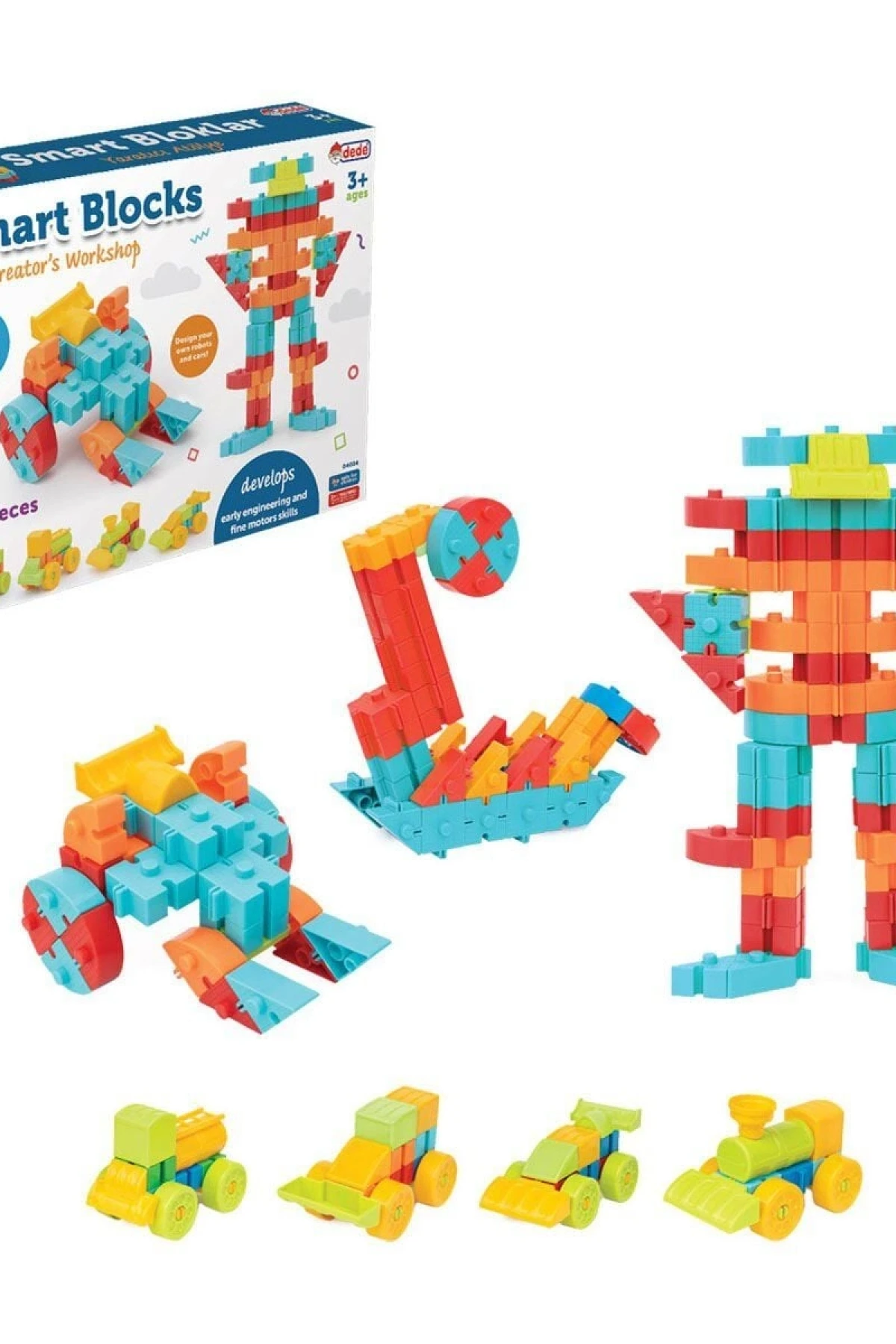 04034 Smart Blok Seti 96 Parça -Dede