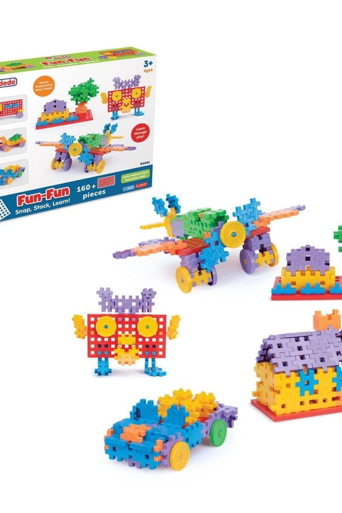 04041 Fun Fun Puzzle 160 Parça -Dede