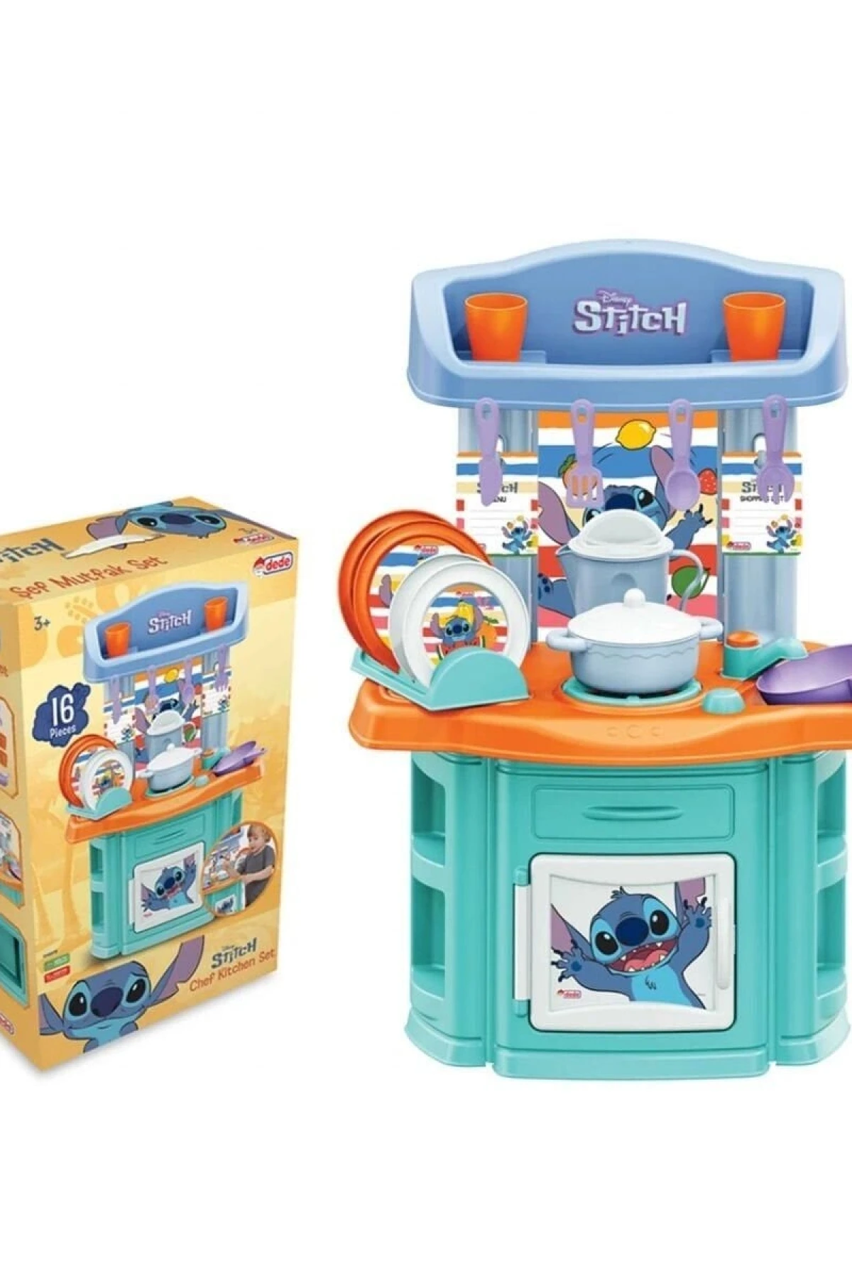 04078 STITCH ŞEF MUTFAK SET