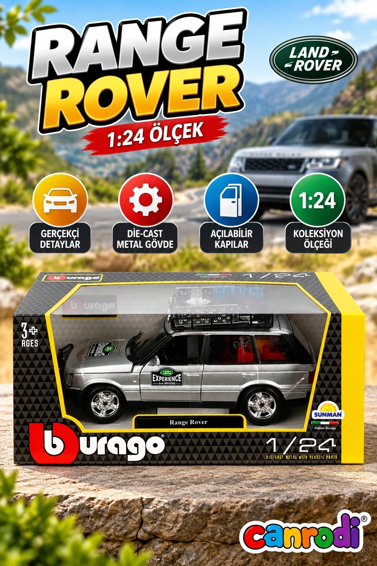 1022061 1:24 Range Rover Araba -canrodi