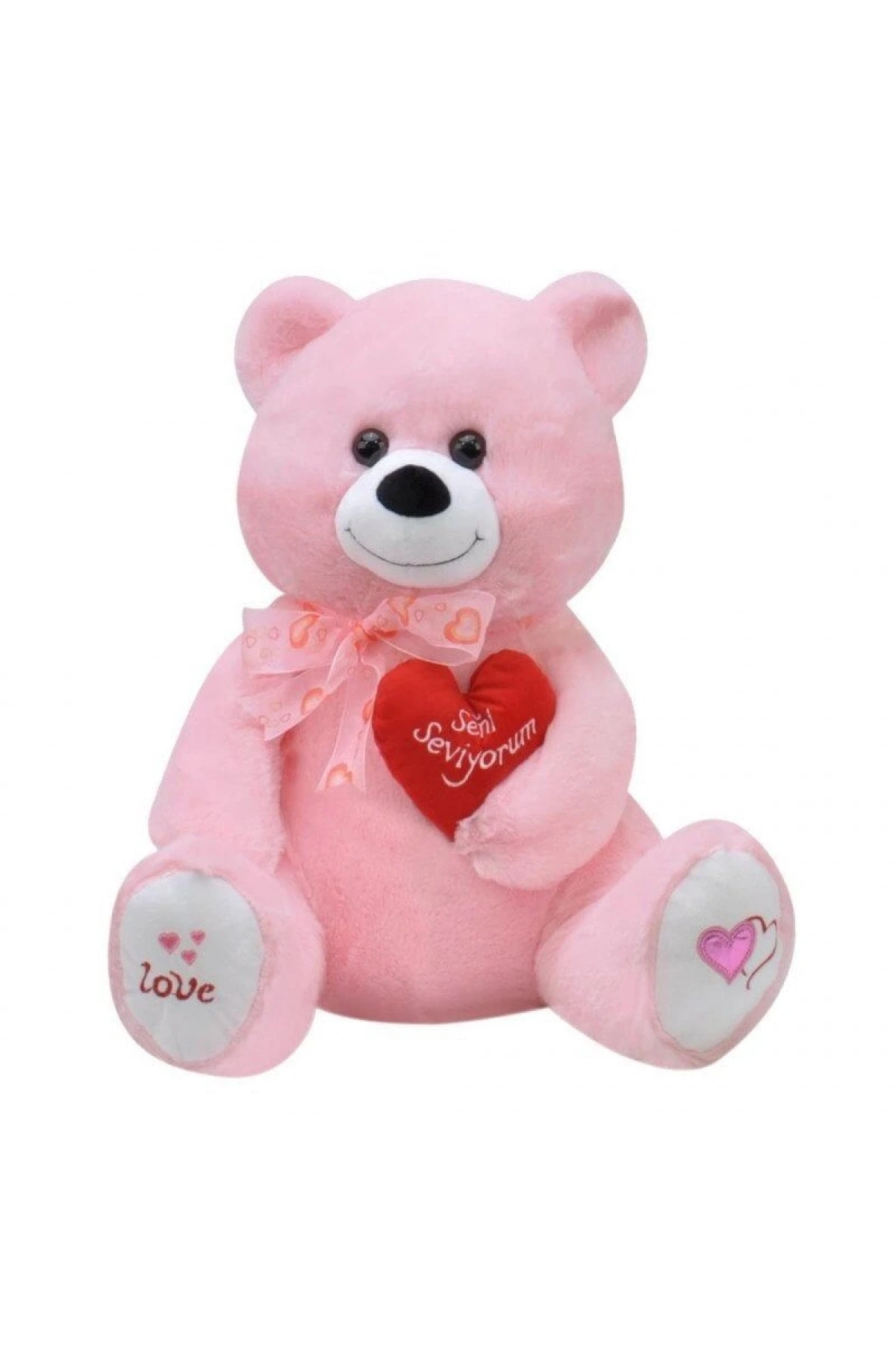 1045P SL Tıkıl Ayı 65 cm Pembe