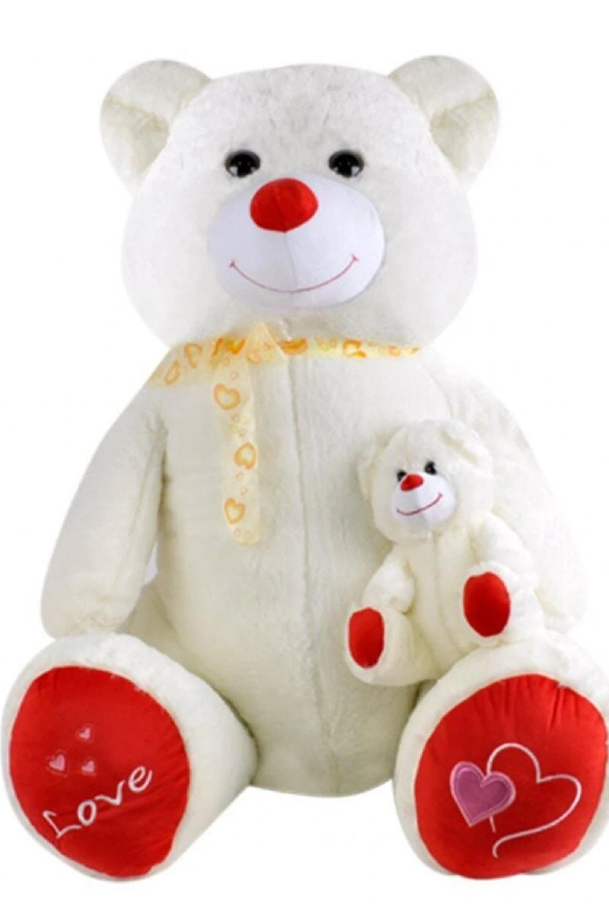 1085E YAVRULU AYI 95CM ECRU