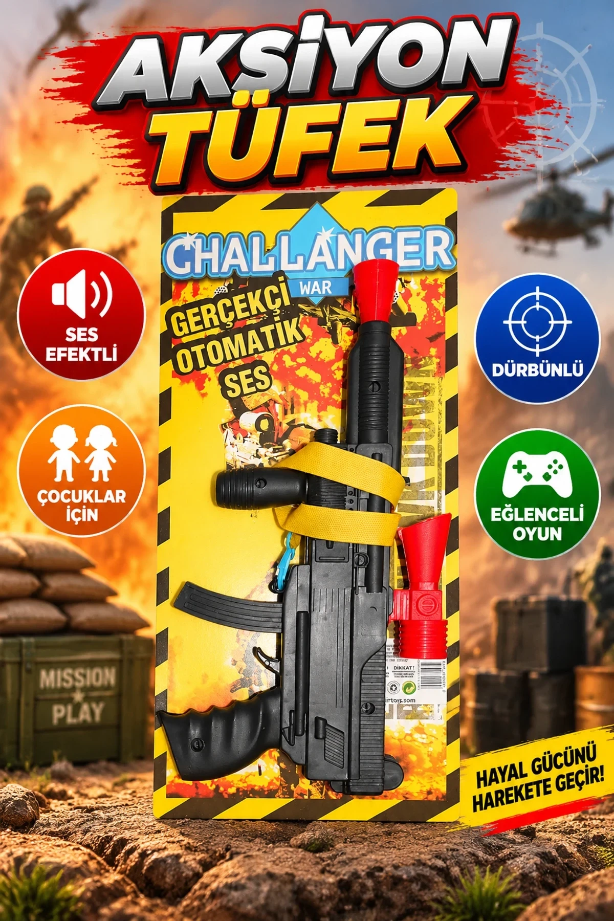 112 Challanger Dürbünlü Tüfek