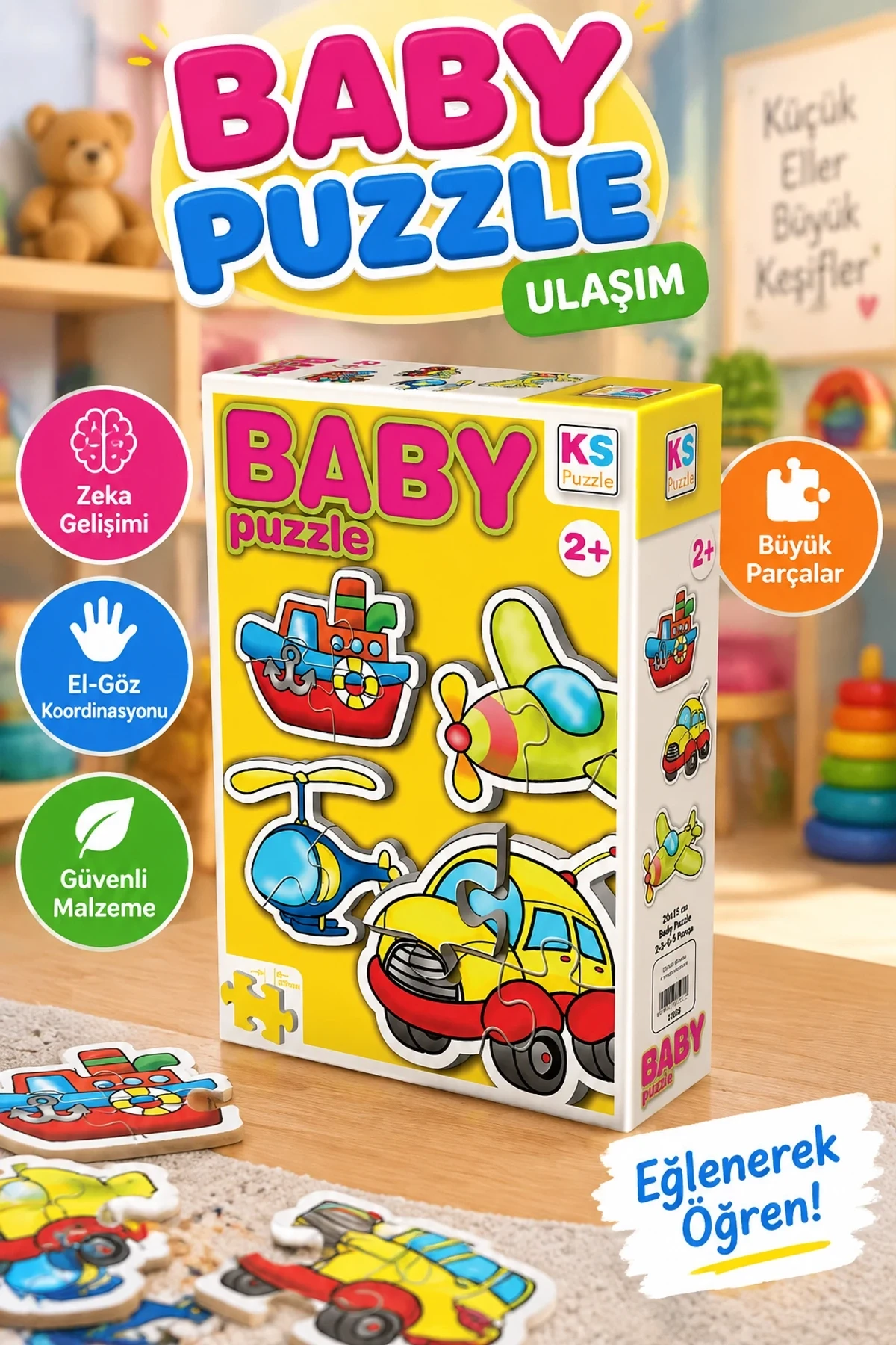 12003 BABY PUZZLE ULAŞIM