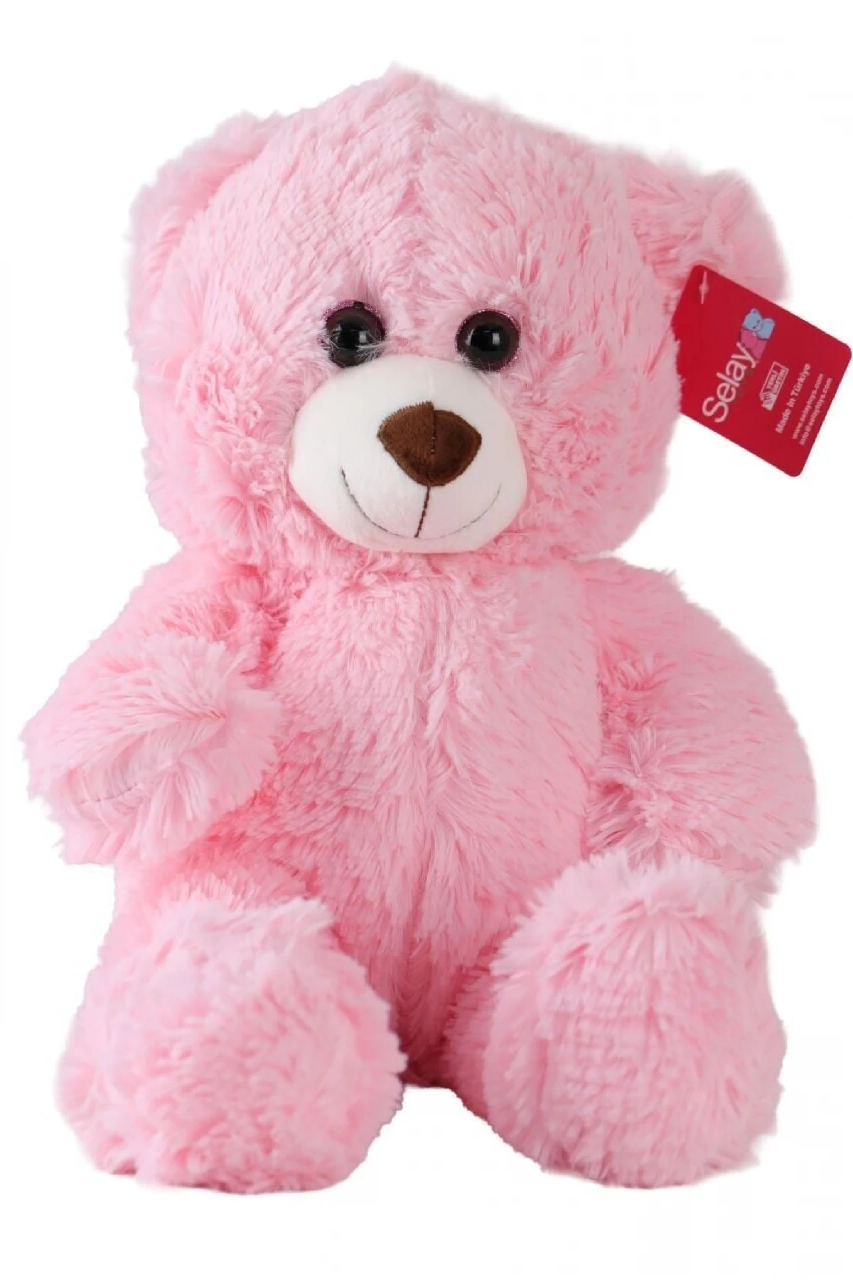 1216P PUFFY SALAŞ AYI 45 CM PEMBE