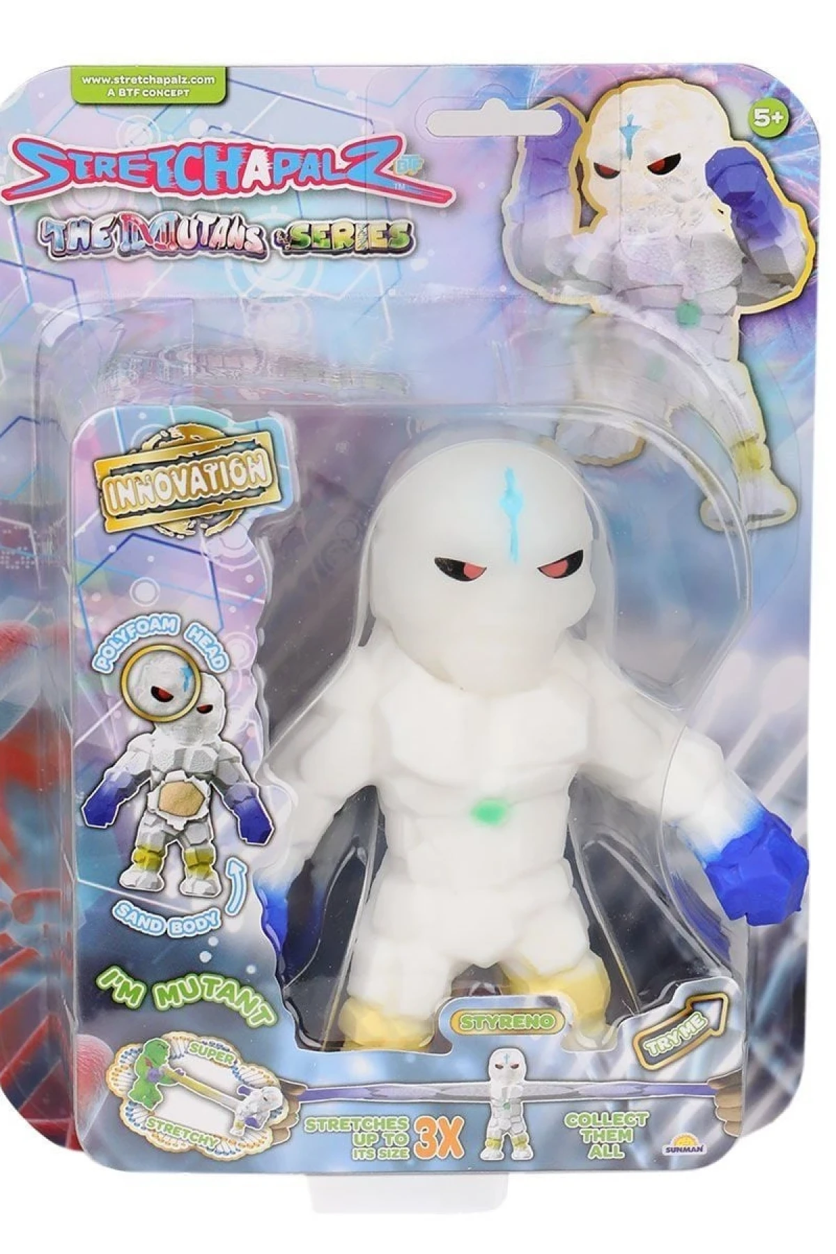 12357 Stretchapalz The Mutans Seri 14 cm -Sunman