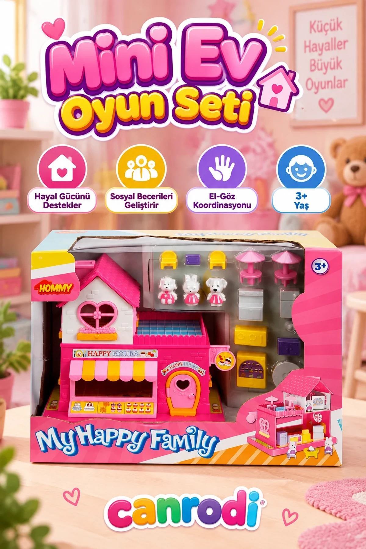 13256 Mini Ev Oyun Seti -canrodi