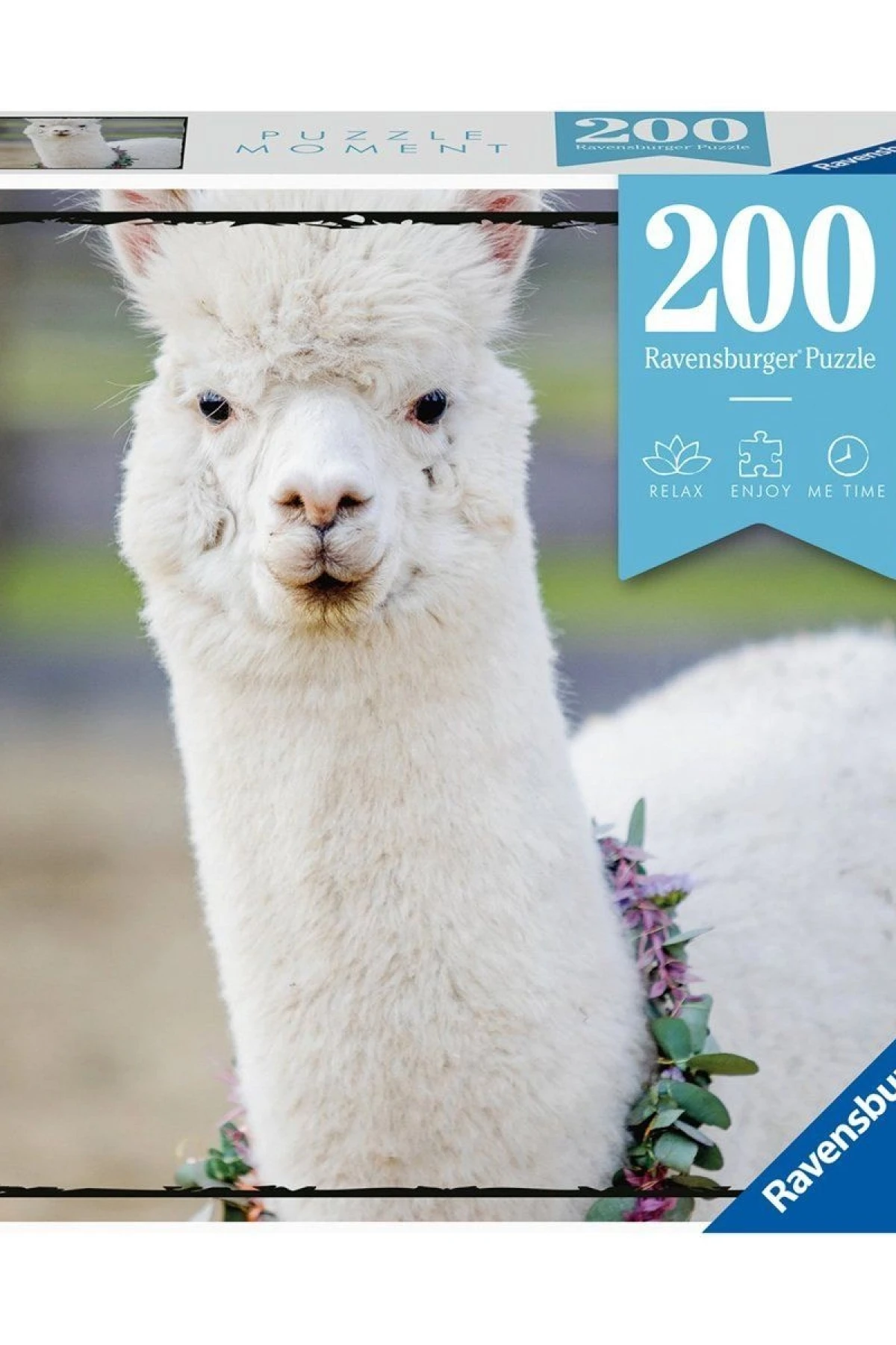 132706 Ravensburger, Alpaka Lama - 200 Parça Puzzle