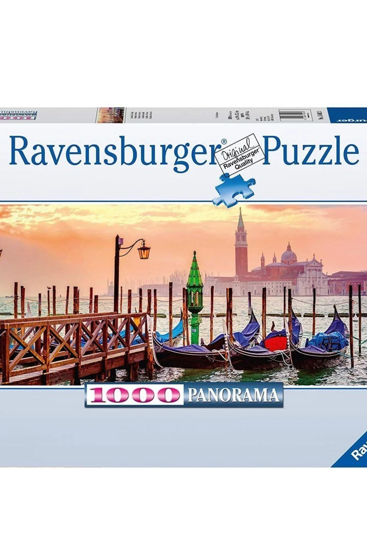150823 Ravensburger, Gondollar, 1000 Parça Puzzle