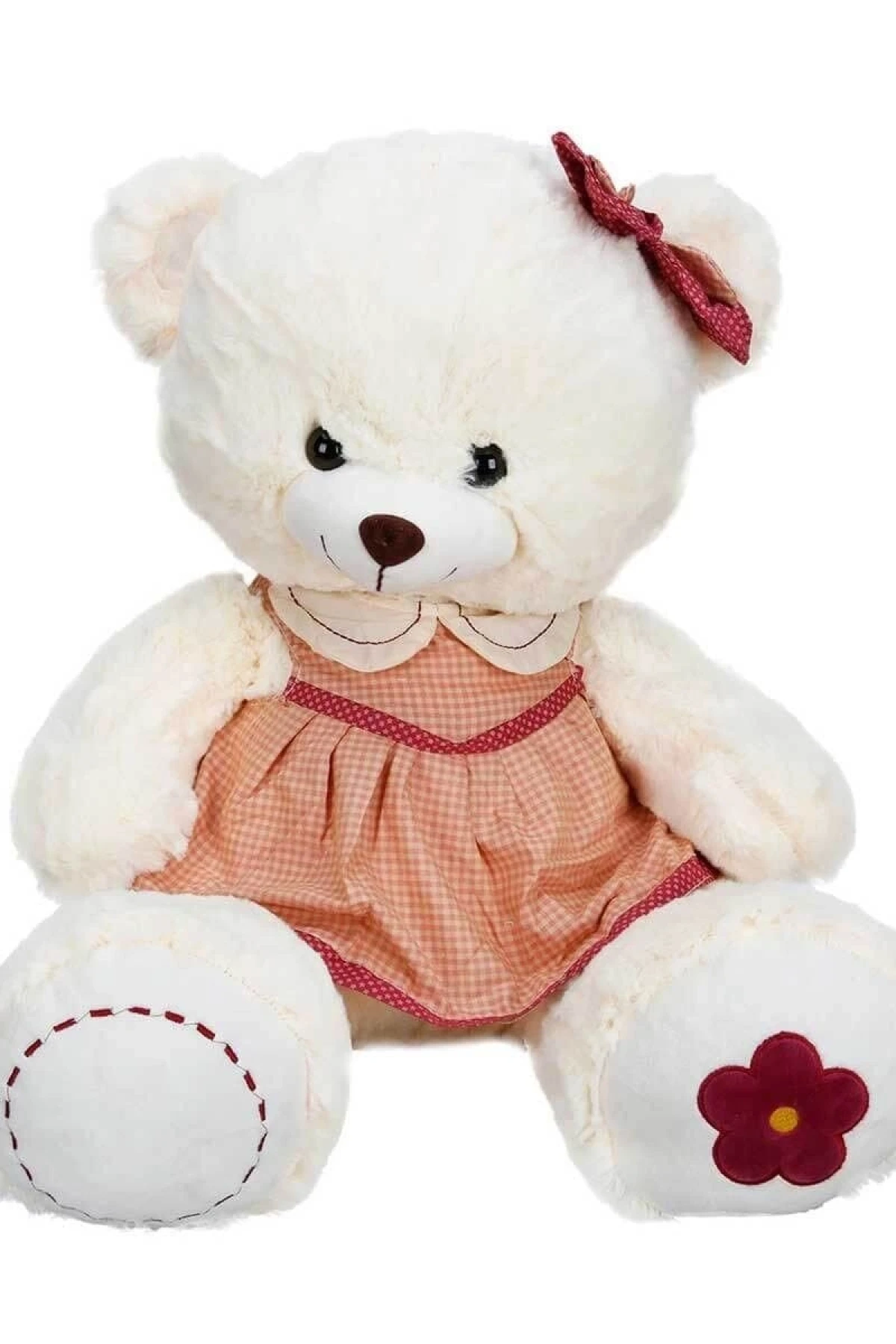 1529 Elbiseli Peluş Ayı 50 cm -Sunman