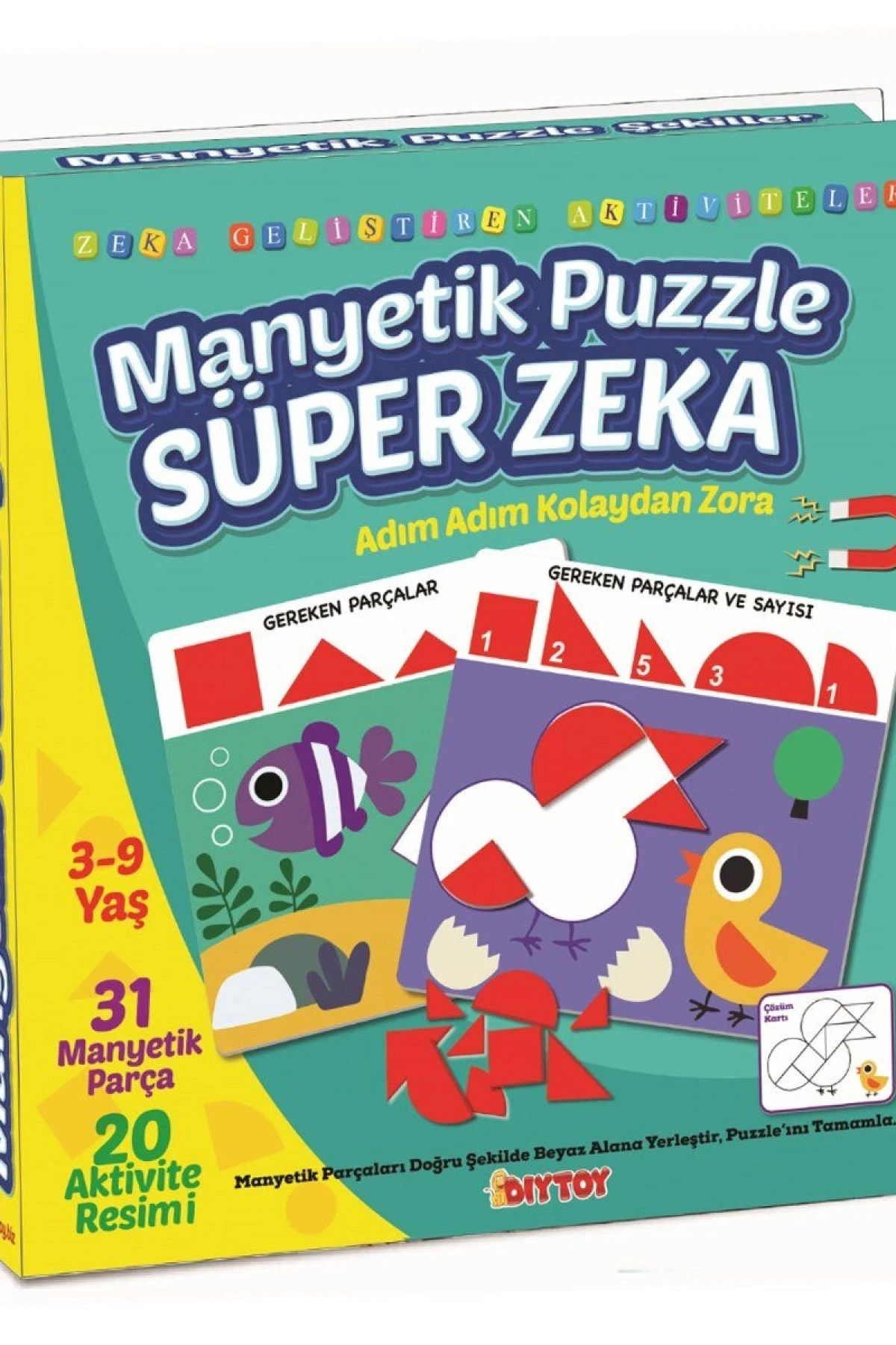 1536 MANYETİK PUZZLE SÜPER ZEKA
