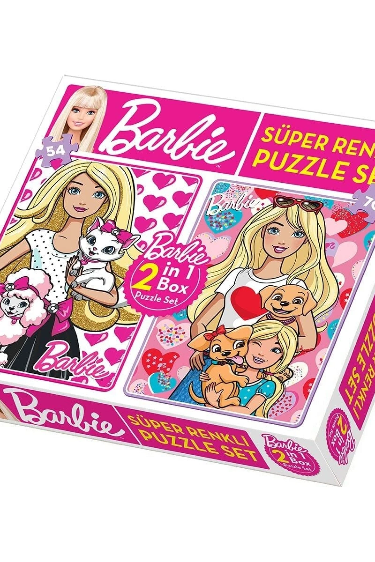 1542 BARBİE 2İN 1 PUZZLE