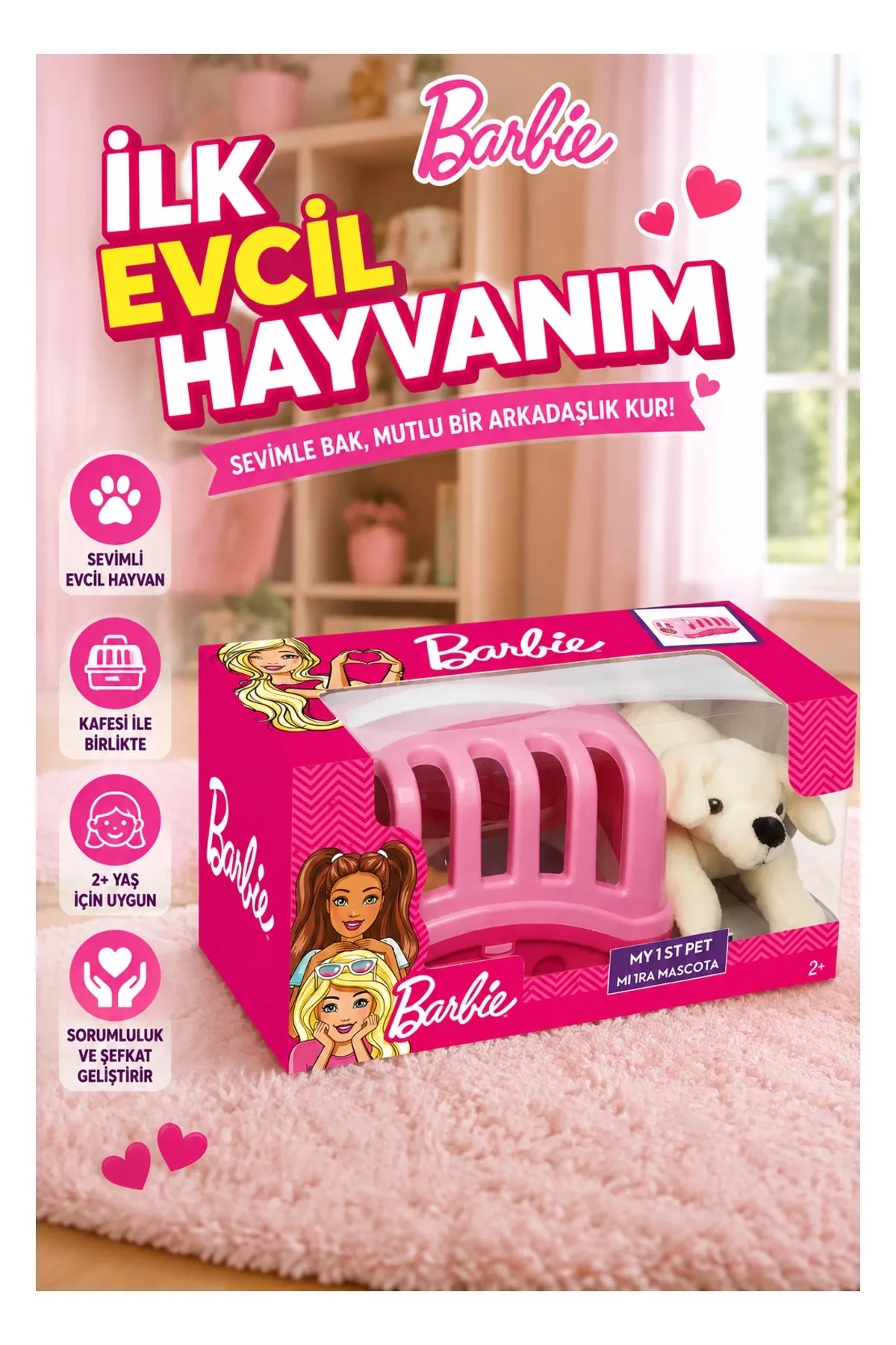 1605 BARBIE İLK EVCİL HAYVANIM