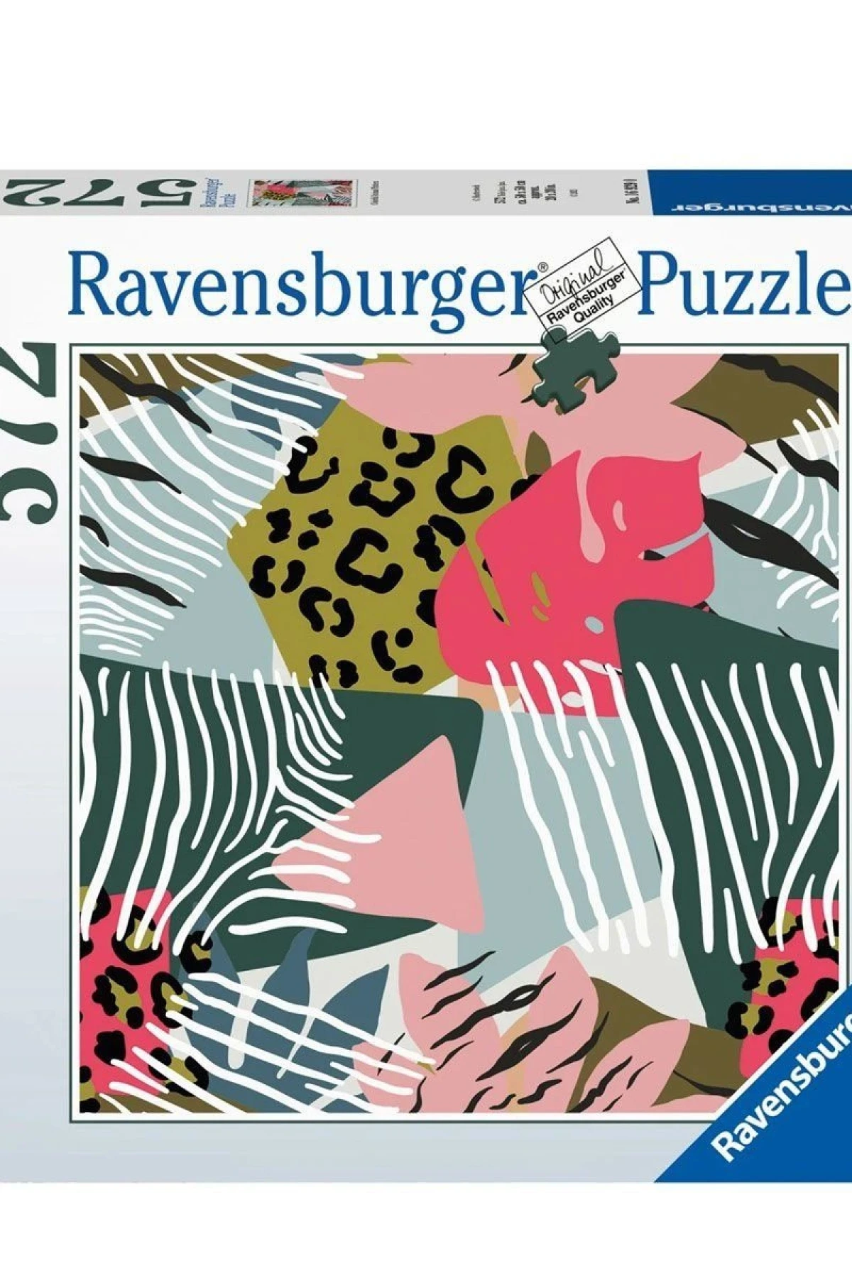 169290 Ravensburger Hayvan Desenleri 572 Parça Puzzle