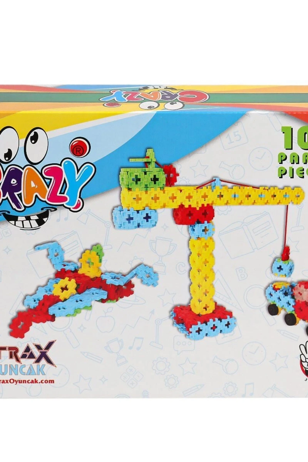 1713 Crazy 100 Parça Blok Seti -Bebegum