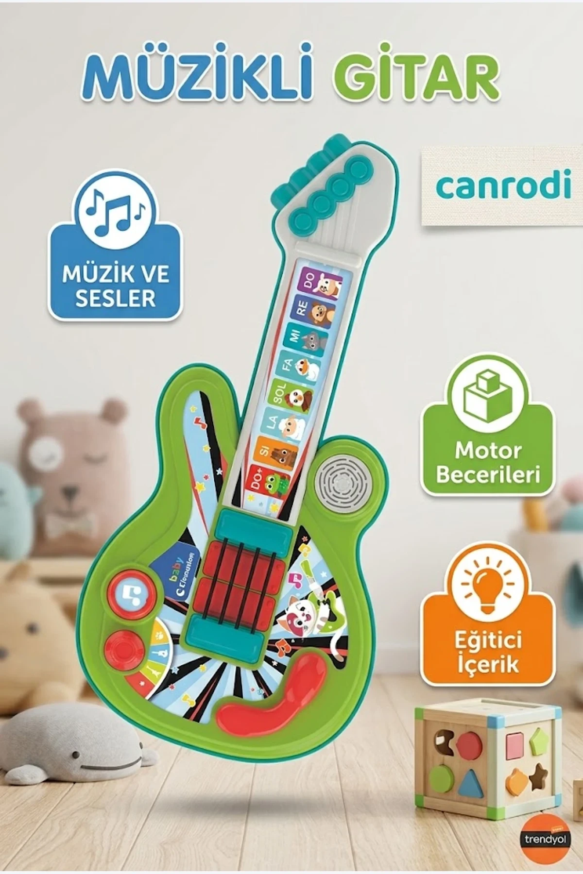17615 Baby canrodi - Bebek Gitarı