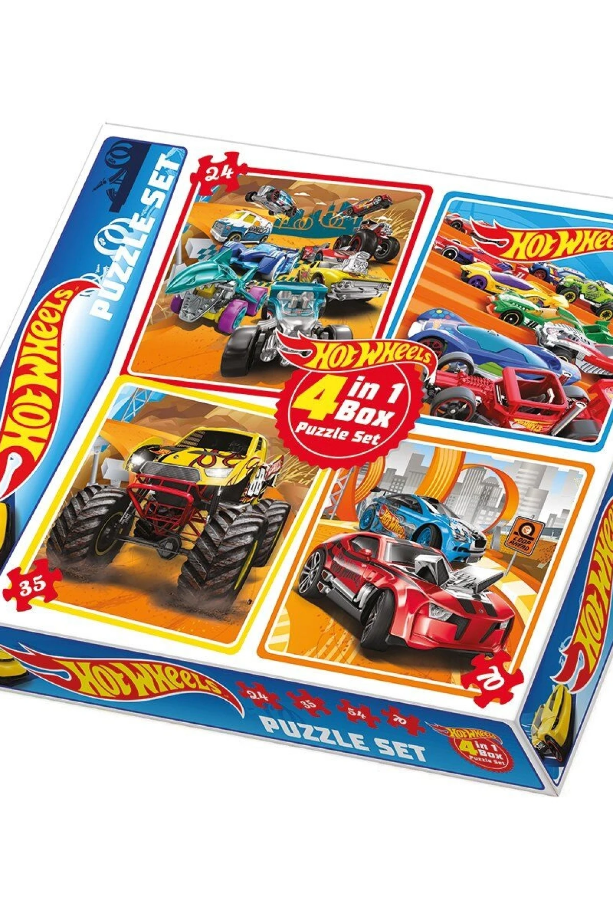 1895 HOTWHEELS 4IN PUZZLE