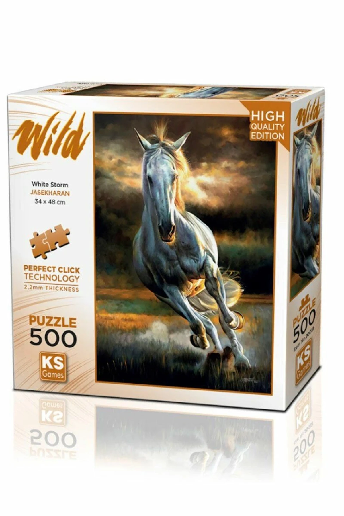 20051  White Storm 500 Parça Puzzle -KS Puzzle