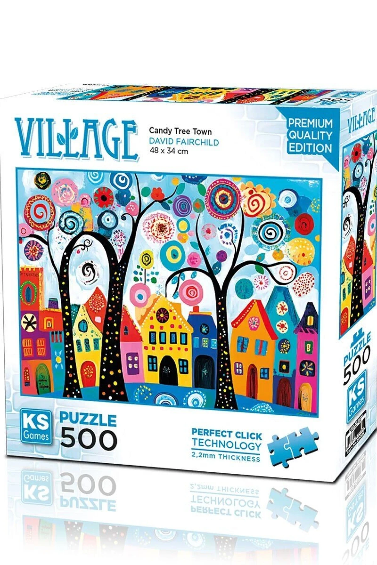 20085 PUZZLE 500 CANDY TREE TOWN
